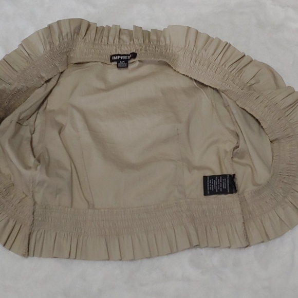 2 for $15 - NWOT IMPRESS OPEN SHRUG SHORT SLEEVE US SMALL - Picture 5 of 11